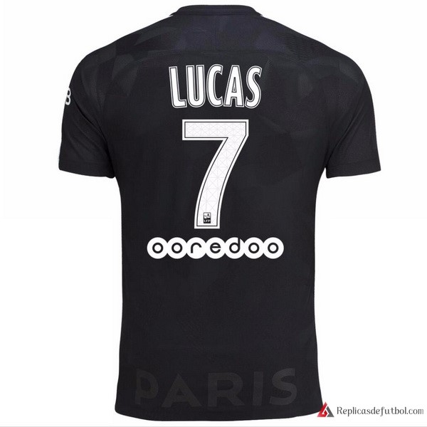 Camiseta Paris Saint Germain Tercera equipación Lucas 2017-2018